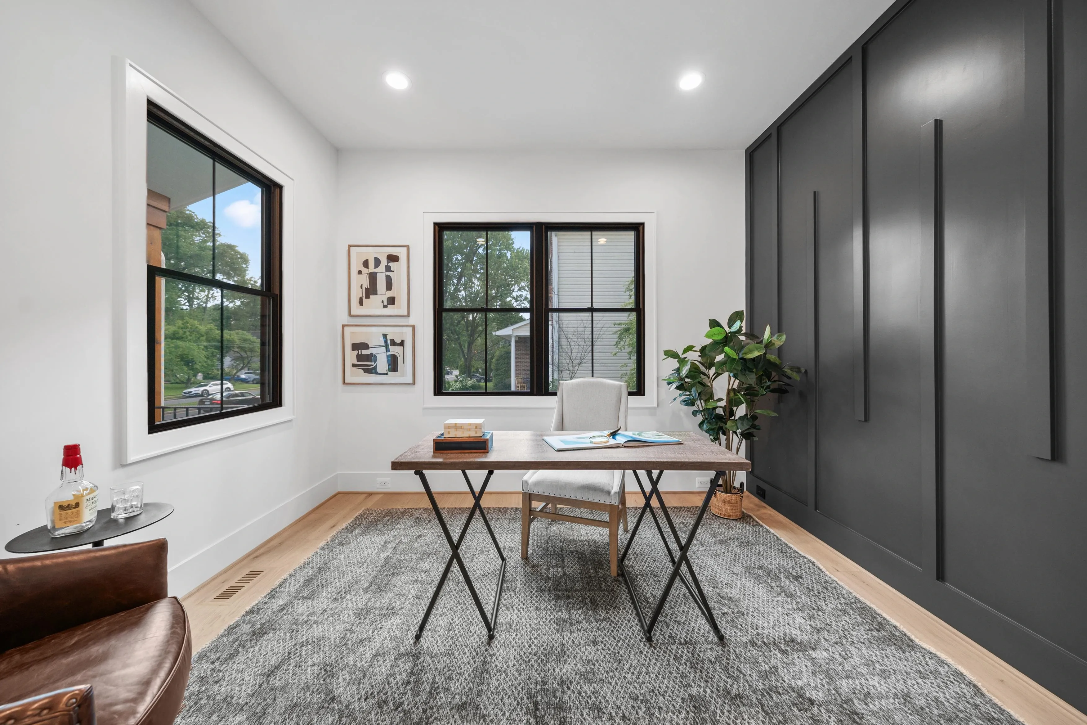 Home office real estate photography — Arlington, VA