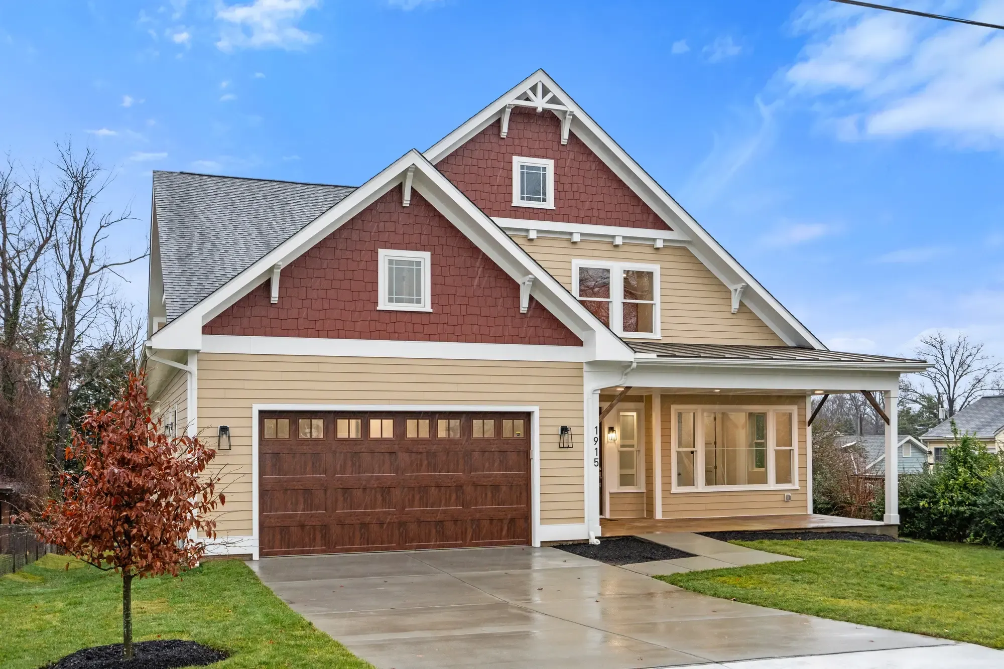 Falls Church home exterior — real estate photography by Umedia