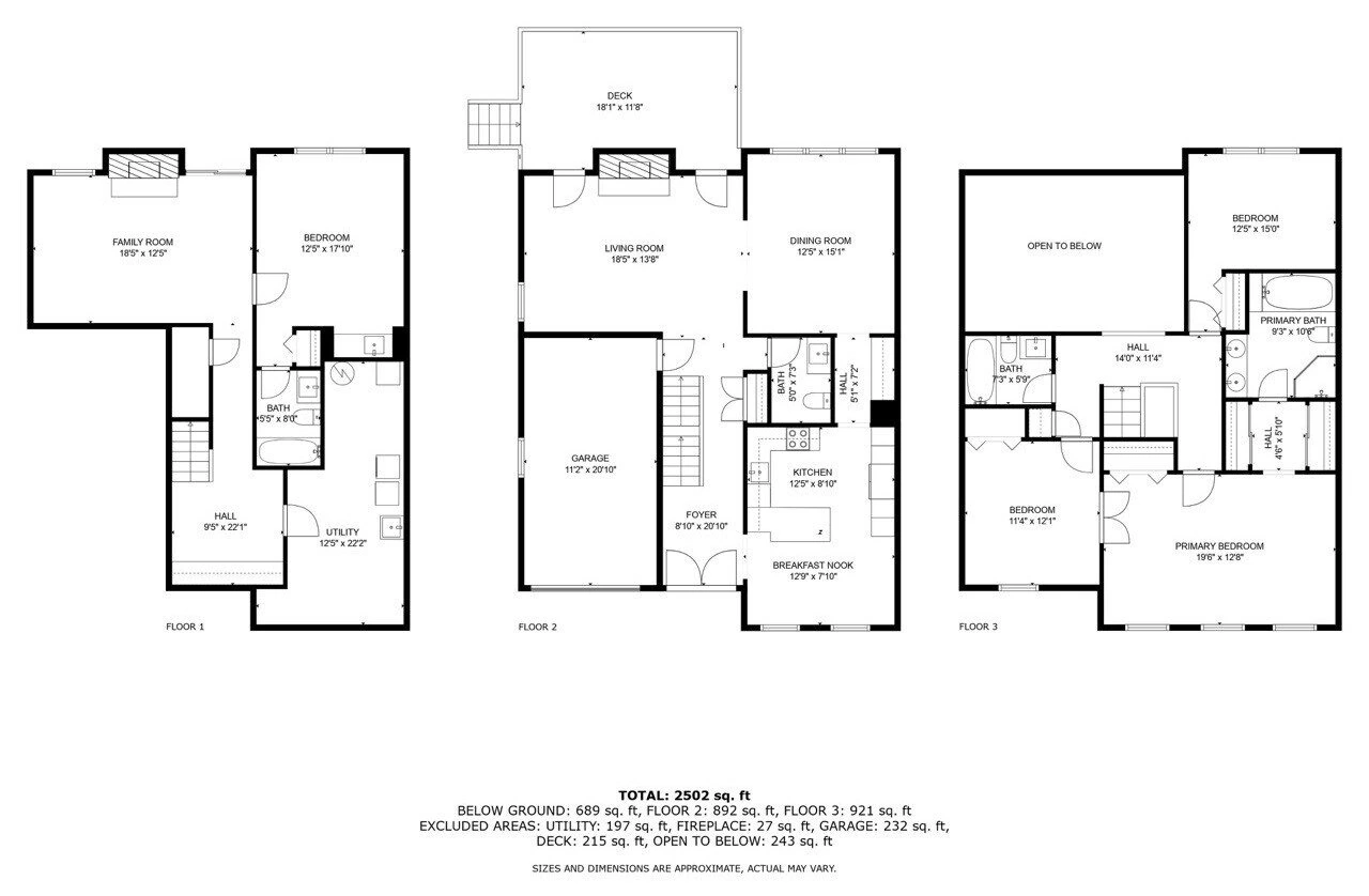 Full house 2D floor plan with detailed room layout