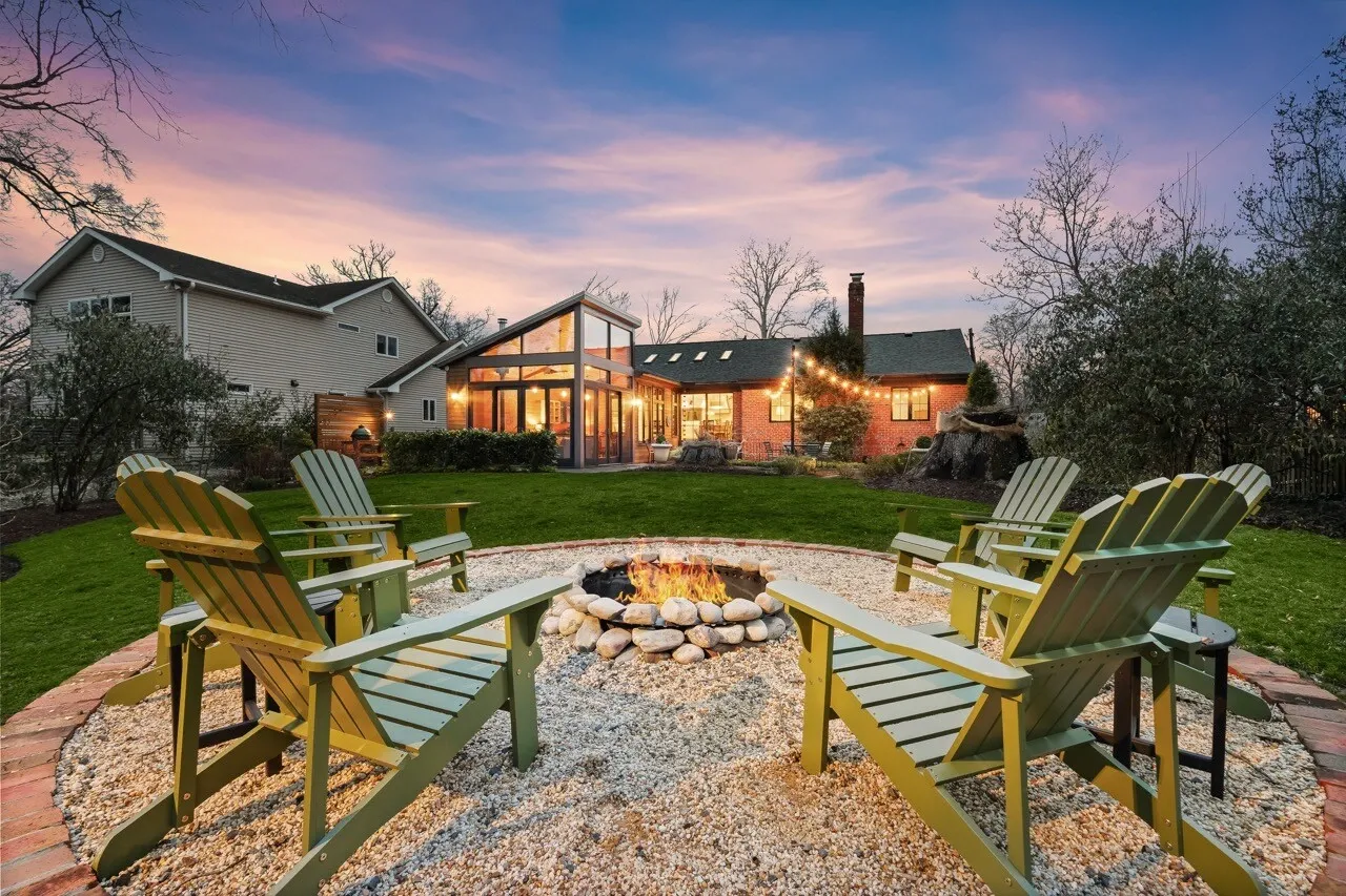 Dramatic HDR exterior photography — McLean luxury home
