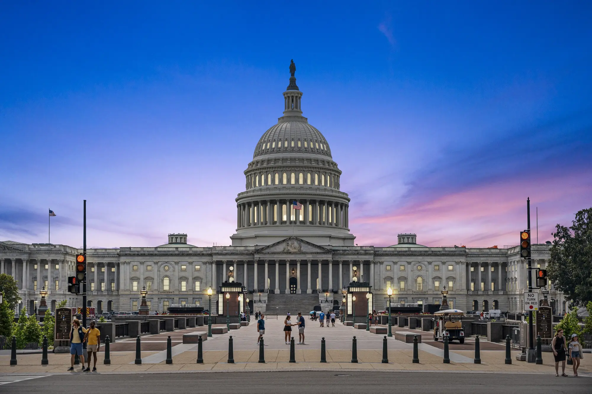 Virtual twilight — Capitol building view
