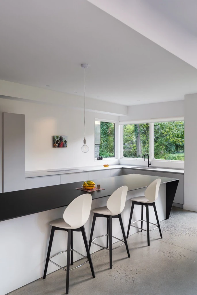 Modern eco house detail — editorial photography of sustainable architecture